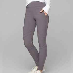 Athleta Highline Hybrid Summiter Tight‎ in Grey Size 12